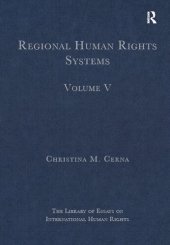 book Regional Human Rights Systems: Volume V