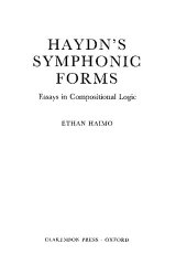 book Haydn's Symphonic Forms: Essays in Compositional Logic