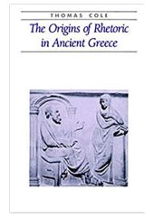 book The origins of rhetoric in ancient Greece