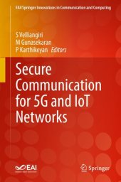 book Secure Communication for 5G and IoT Networks