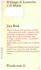 book Il Congo di Lumumba e di Mulele