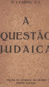 book A Questão Judaica