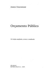 book Orçamento Público