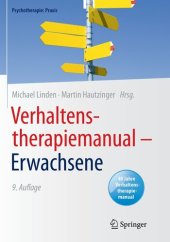 book Verhaltenstherapiemanual – Erwachsene (German Edition)