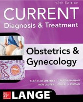 book Current Diagnosis & Treatment Obstetrics & Gynecology