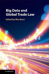 book Big Data And Global Trade Law