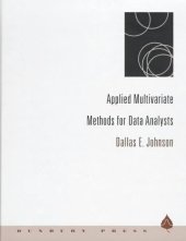 book Applied Multivariate Methods for Data Analysts