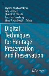 book Digital Techniques for Heritage Presentation and Preservation