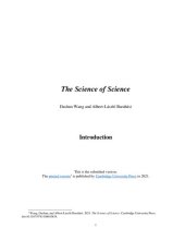 book The Science of Science