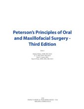 book Peterson's principles of oral and maxillofacial surgery