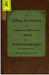 book Die Anklage des Aufruhrs welche die Untertanen Sr. Majestät des Königs in Dänemark und in den Herzogtümern Schleswig u. Holstein gegen einander erhoben haben, rechtlich und politisch geprüft