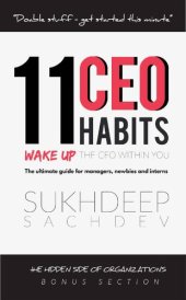 book 11 CEO Habits - Wake Up The CEO Within You: The Ultimate Guide For Managers, Newbies And Interns