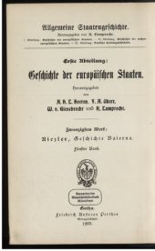 book Geschichte Baierns / von 1597-1651
