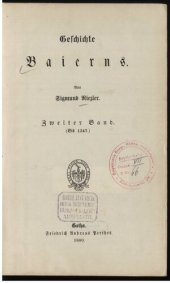 book Geschichte Baierns / bis 1347