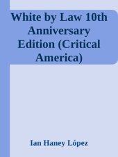 book White by Law 10th Anniversary Edition (Critical America)