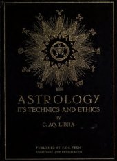 book Astrology; Its Tecnics & Ethics