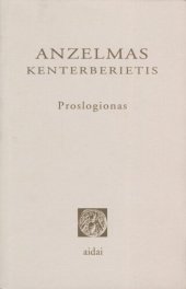 book Proslogionas