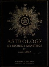 book Astrology Its Tecnics & Ethics