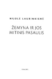 book Žemyna ir jos mitinis pasaulis