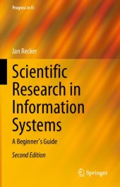 book Scientific research in information systems : a beginner's guide