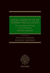 book Legal Aspects of EU Energy Regulation