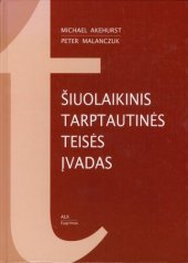 book Šiuolaikinis tarptautinės teisės įvadas