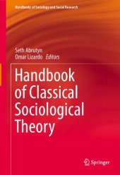 book Handbook Of Classical Sociological Theory: