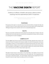 book The Vaccine Death Report