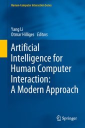 book Artificial Intelligence for Human Computer Interaction: A Modern Approach