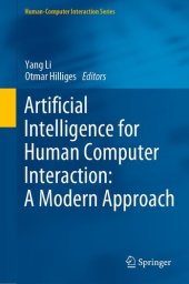 book Artificial Intelligence for Human Computer Interaction: A Modern Approach