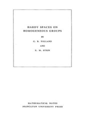 book Hardy spaces on homogeneous groups