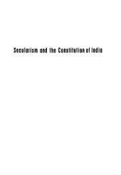 book Secularism and the Constitution of India