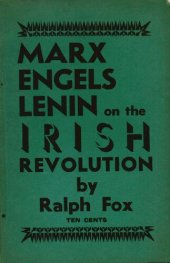 book Marx, Engels and Lenin on the Irish Revolution