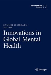 book Innovations In Global Mental Health