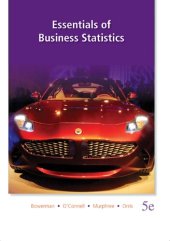 book Essentials of Business Statistics