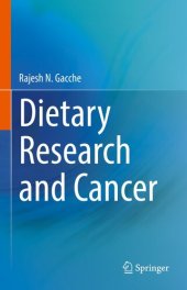 book Dietary Research and Cancer