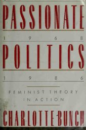 book Passionate Politics. Feminist theory in action