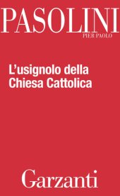 book L’usignolo della Chiesa Cattolica