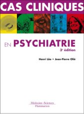 book Cas cliniques en psychiatrie