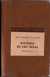 book Historia de los Incas : (Ed. y nota preliminar de Ángel Rosenblat.).