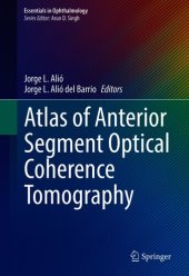 book Atlas of Anterior Segment Optical Coherence Tomography