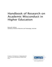 book Handbook of Research on Academic Misconduct in Higher Education