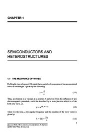 book Quantum Wells, Wires and Dots: Theoretical and Computational Physics of Semiconductor Nanostructures