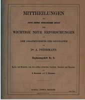 book Karte und Mémoire von Ost-Afrika zwischen Chartum, Sauakin und Massaua