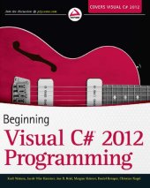 book Beginning Visual C# 2012 Programming