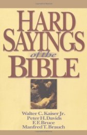 book Hard Sayings of the Bible