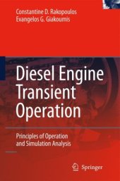 book Diesel Engine Transient Operation: Principles of Operation and Simulation Analysis