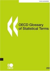 book OECD Glossary of Statistical Terms (OECD Glossaries)