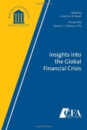 book Insights into the Global Financial Crisis