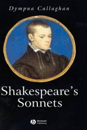 book Shakespeare's Sonnets (Blackwell Introductions to Literature)